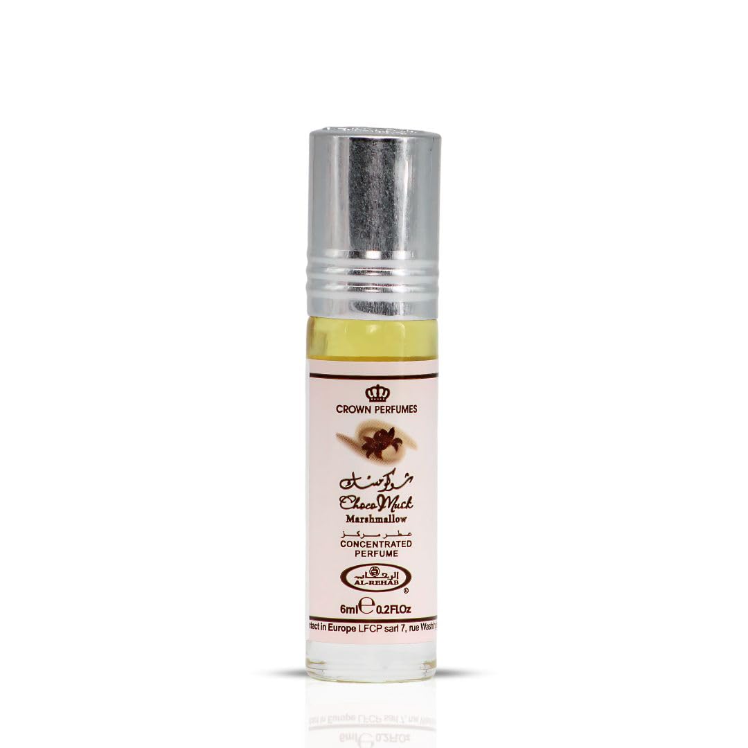 Al-Rehab Choco Musk Eau de Parfum – Warm Gourmand Women’s Fragrance with Chocolate, Vanilla & Musk (50ml)