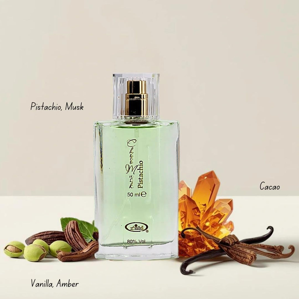 Al-Rehab Choco Musk Eau de Parfum – Warm Gourmand Women’s Fragrance with Chocolate, Vanilla & Musk (50ml)