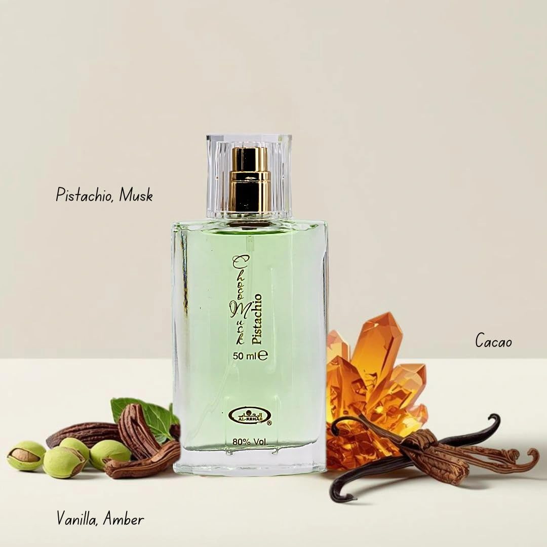 Al-Rehab Choco Musk Eau de Parfum – Warm Gourmand Women’s Fragrance with Chocolate, Vanilla & Musk (50ml)