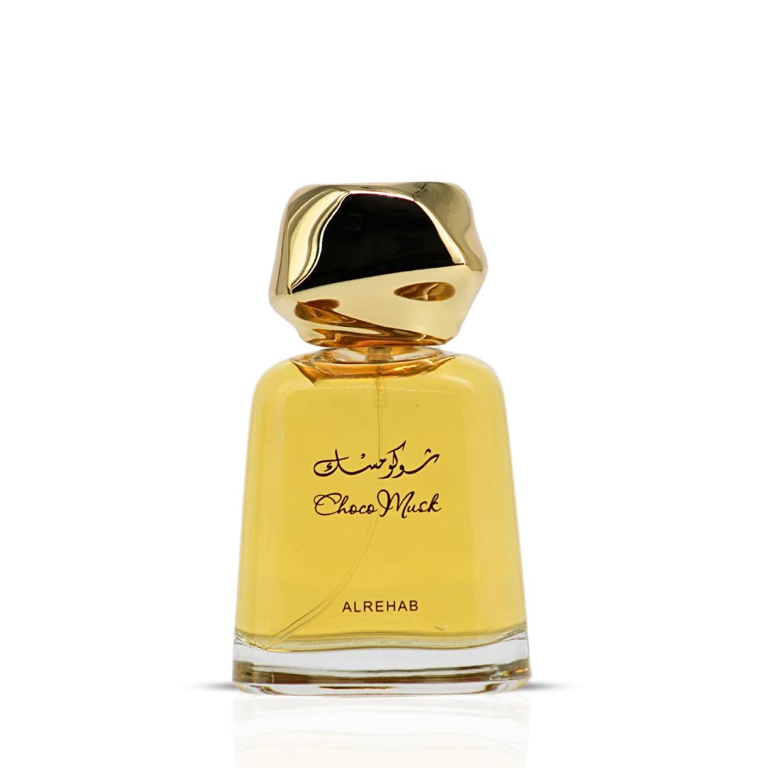 Al-Rehab Choco Musk Eau de Parfum – Warm Gourmand Women’s Fragrance with Chocolate, Vanilla & Musk (50ml)