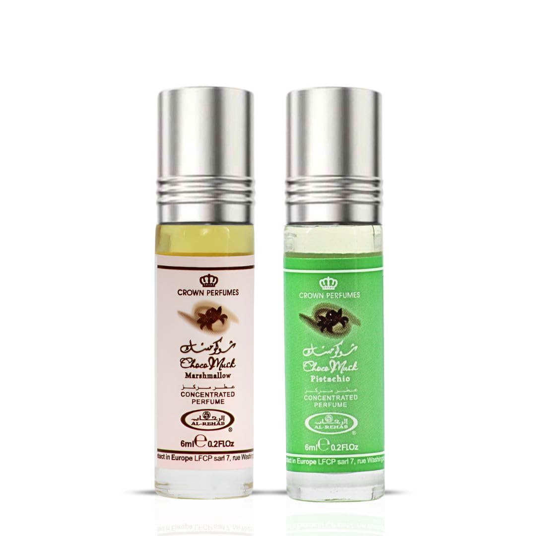 Al-Rehab Choco Musk Eau de Parfum – Warm Gourmand Women’s Fragrance with Chocolate, Vanilla & Musk (50ml)