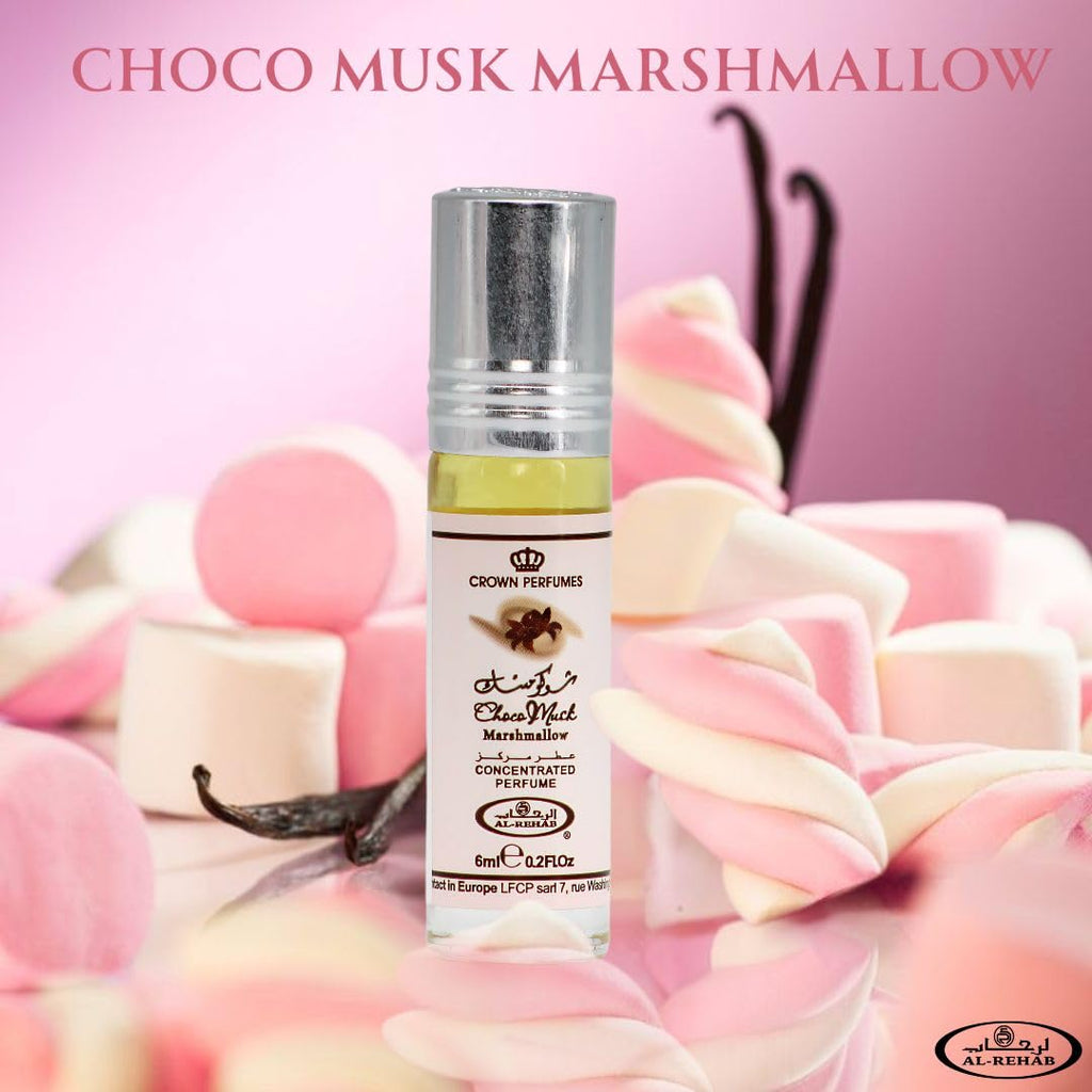 Al-Rehab Choco Musk Eau de Parfum – Warm Gourmand Women’s Fragrance with Chocolate, Vanilla & Musk (50ml)