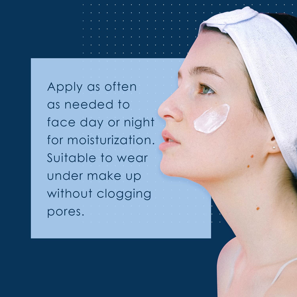 Vanicream Daily Facial Moisturizer – Lightweight, Non-Greasy with Hyaluronic Acid & Ceramides (3 Fl Oz)