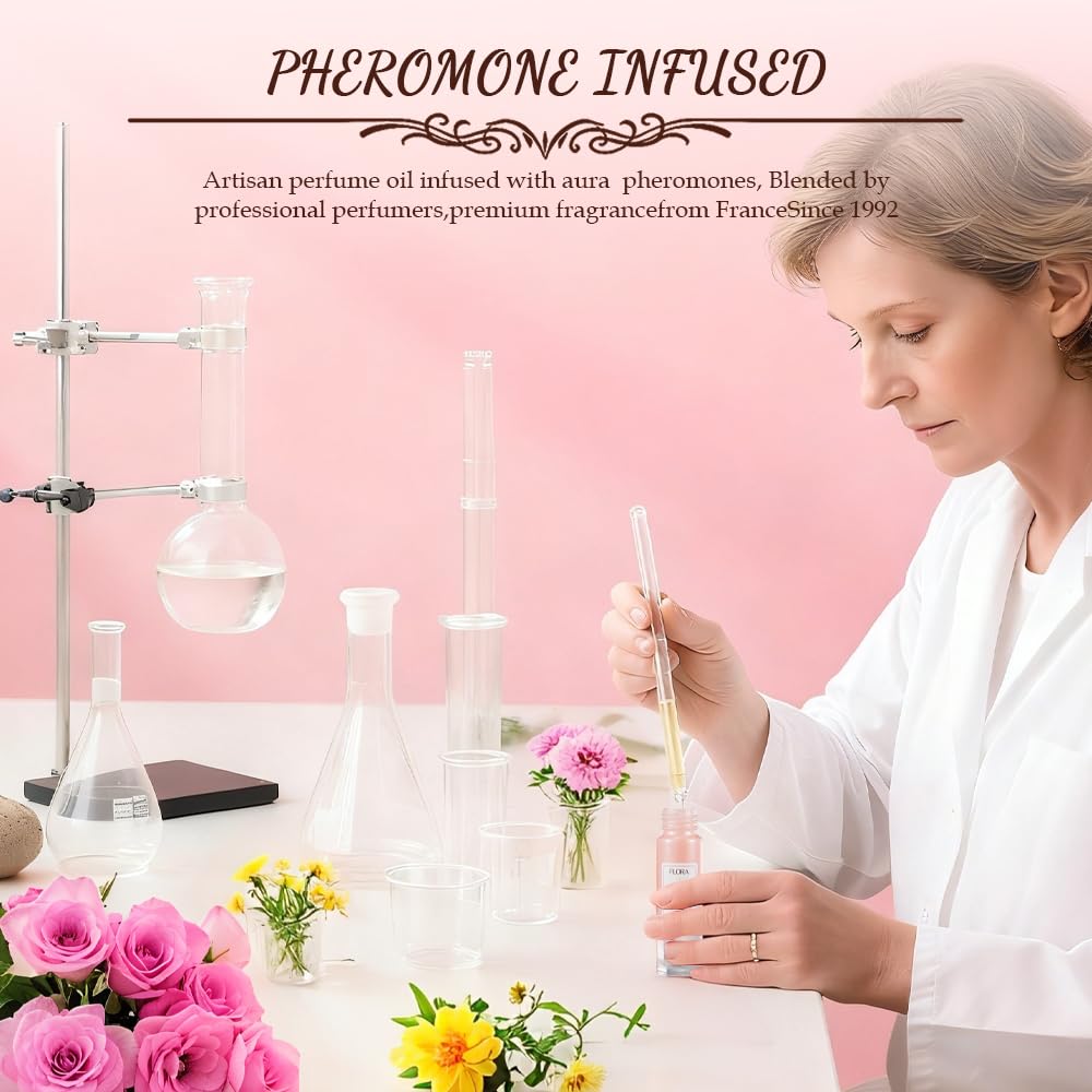 Pheromone Perfume Roll-On for Women – Long-Lasting Concentrated Fragrance Oil | Confidence-Boosting Scent