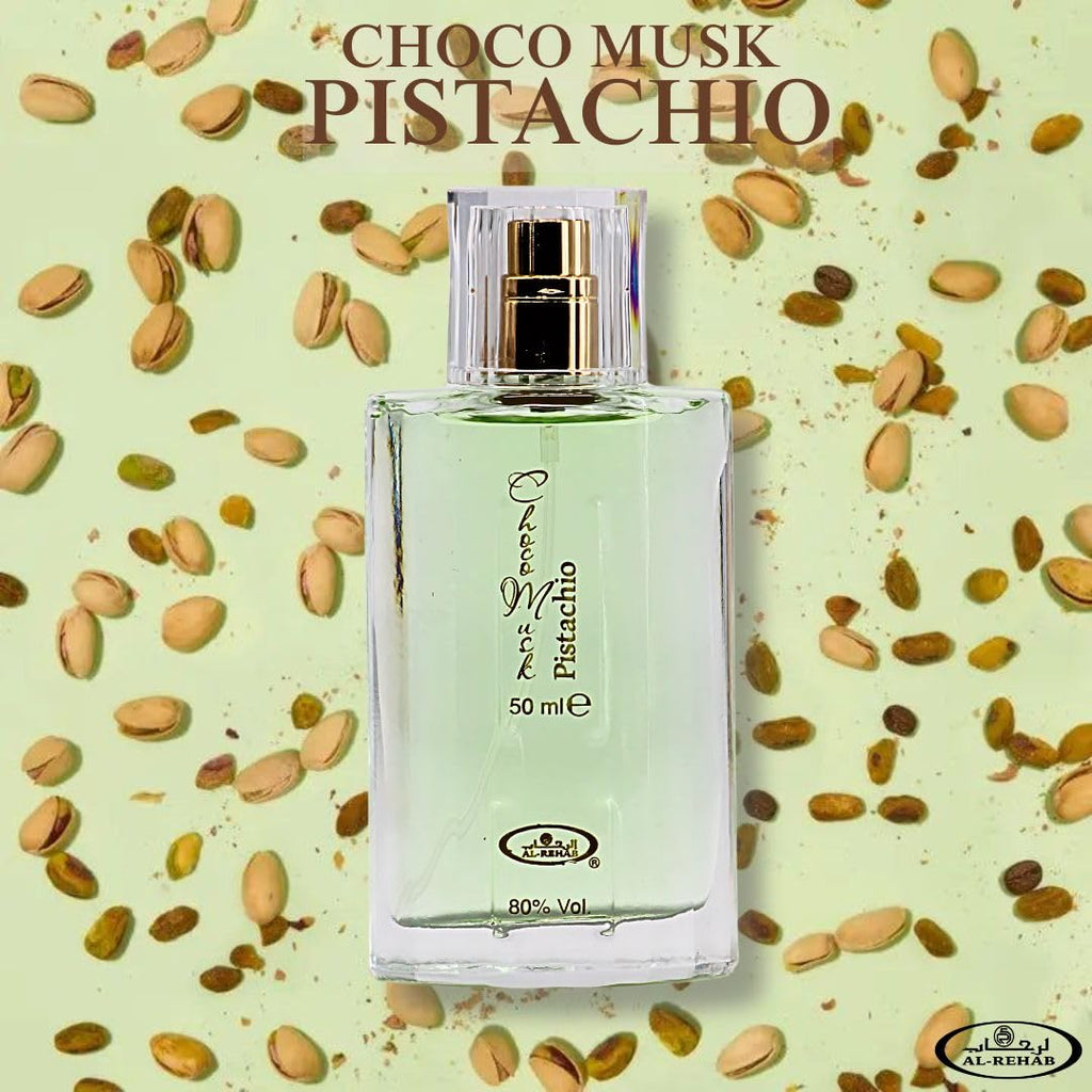 Al-Rehab Choco Musk Eau de Parfum – Warm Gourmand Women’s Fragrance with Chocolate, Vanilla & Musk (50ml)