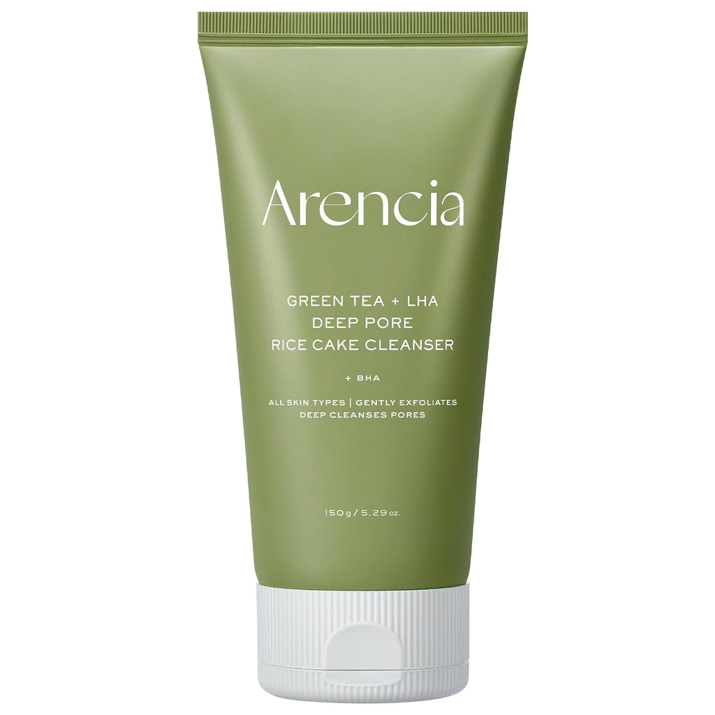 ARENCIA Rice Cake Cleanser Green Tea 150ml bottle