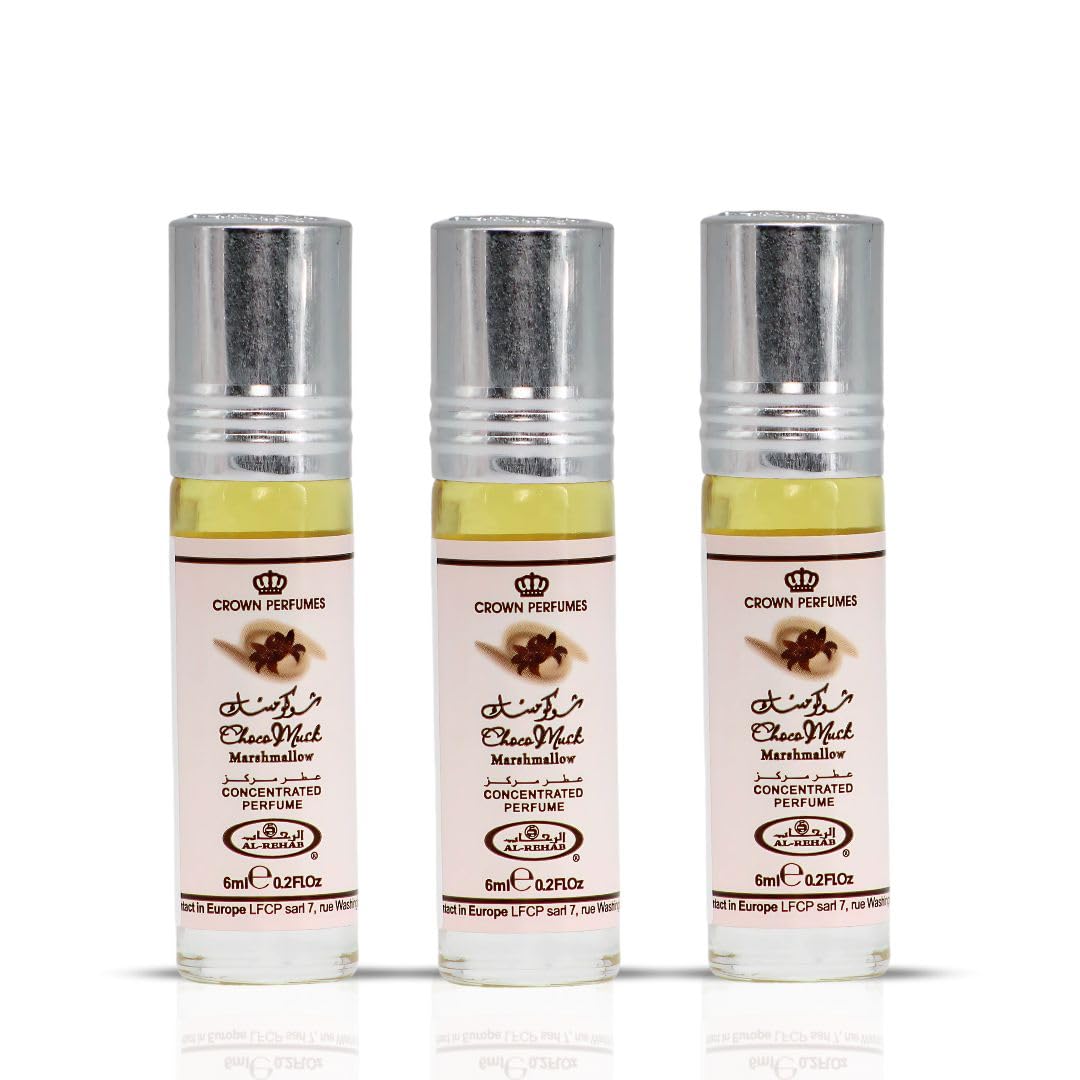 Al-Rehab Choco Musk Eau de Parfum – Warm Gourmand Women’s Fragrance with Chocolate, Vanilla & Musk (50ml)