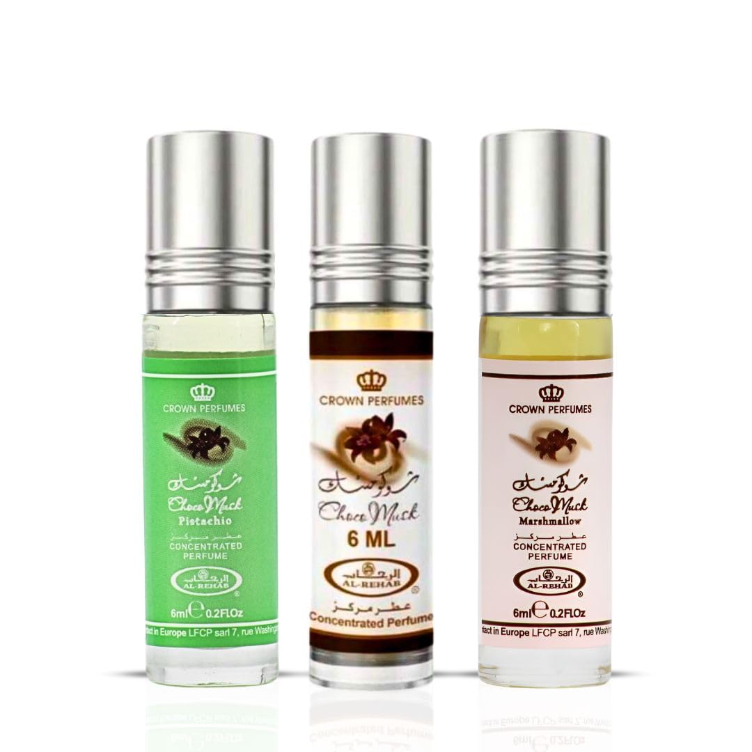 Al-Rehab Choco Musk Eau de Parfum – Warm Gourmand Women’s Fragrance with Chocolate, Vanilla & Musk (50ml)