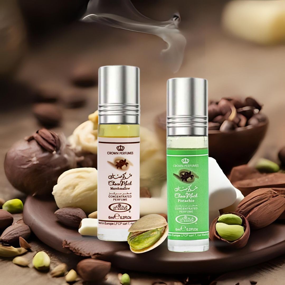 Al-Rehab Choco Musk Eau de Parfum – Warm Gourmand Women’s Fragrance with Chocolate, Vanilla & Musk (50ml)