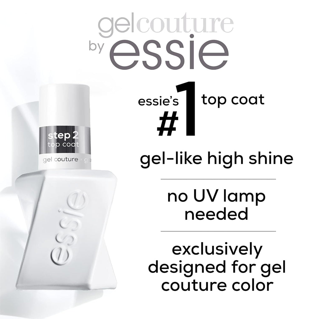 Essie Gel Couture Long-Lasting Nail Polish, 8-Free Vegan, 0.46 fl oz