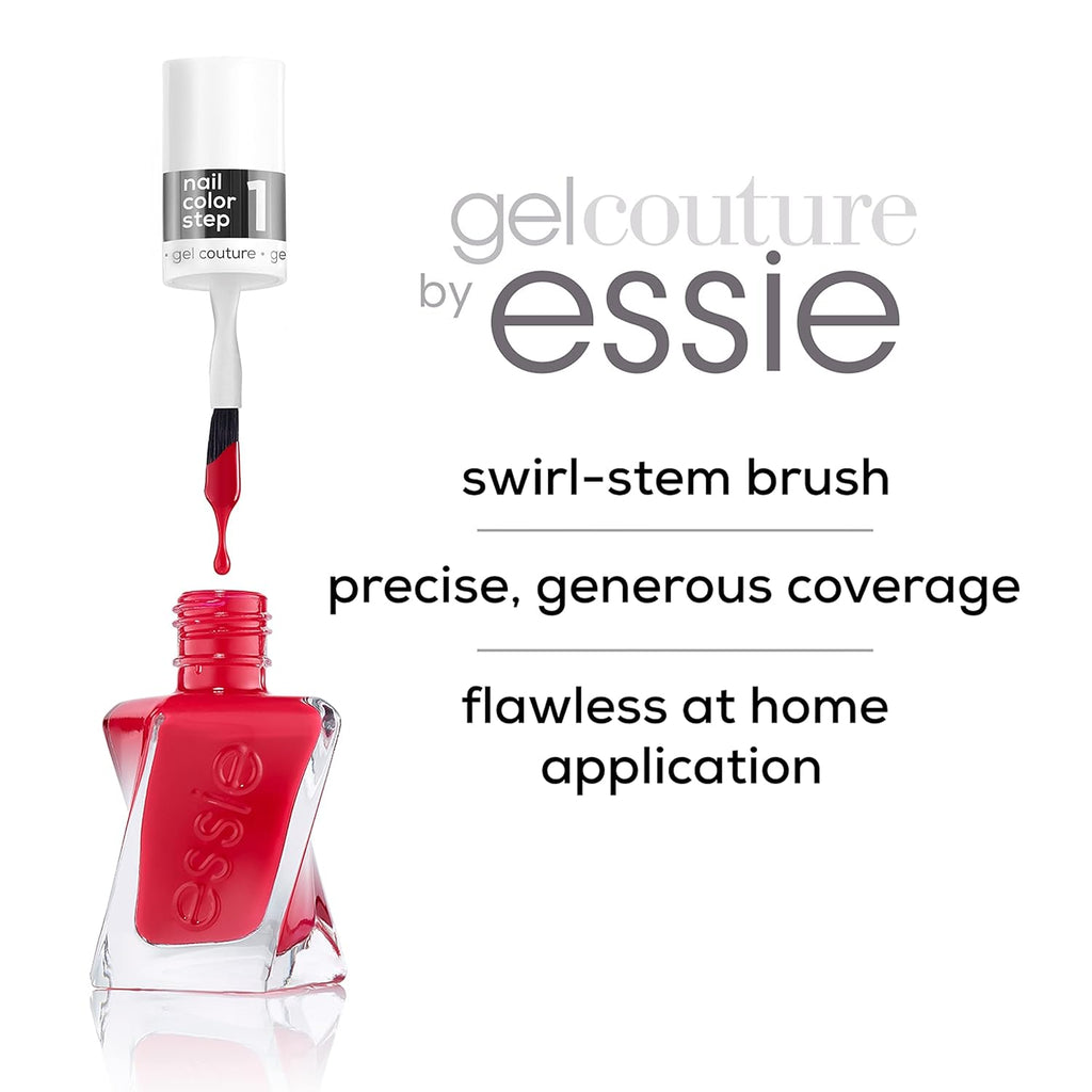 Essie Gel Couture Long-Lasting Nail Polish, 8-Free Vegan, 0.46 fl oz