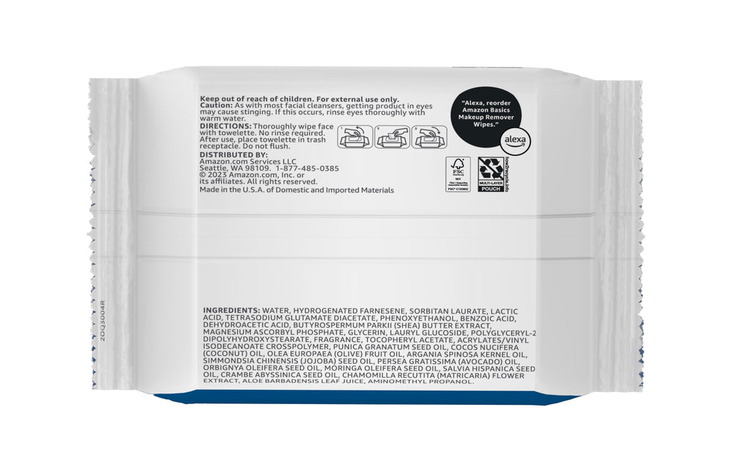 Makeup Remover Wipes – Gentle, Alcohol-Free & pH-Balanced | Removes Waterproof Mascara (25 Count)