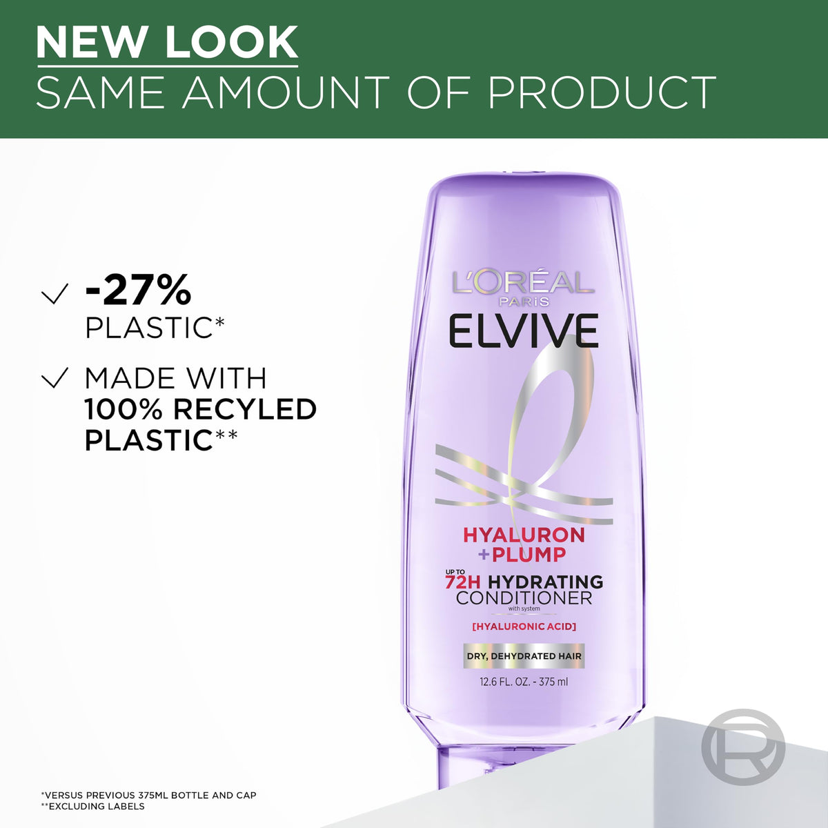 L'Oreal Paris Elvive Hyaluron Plump Hydrating Conditioner 12.6 fl oz