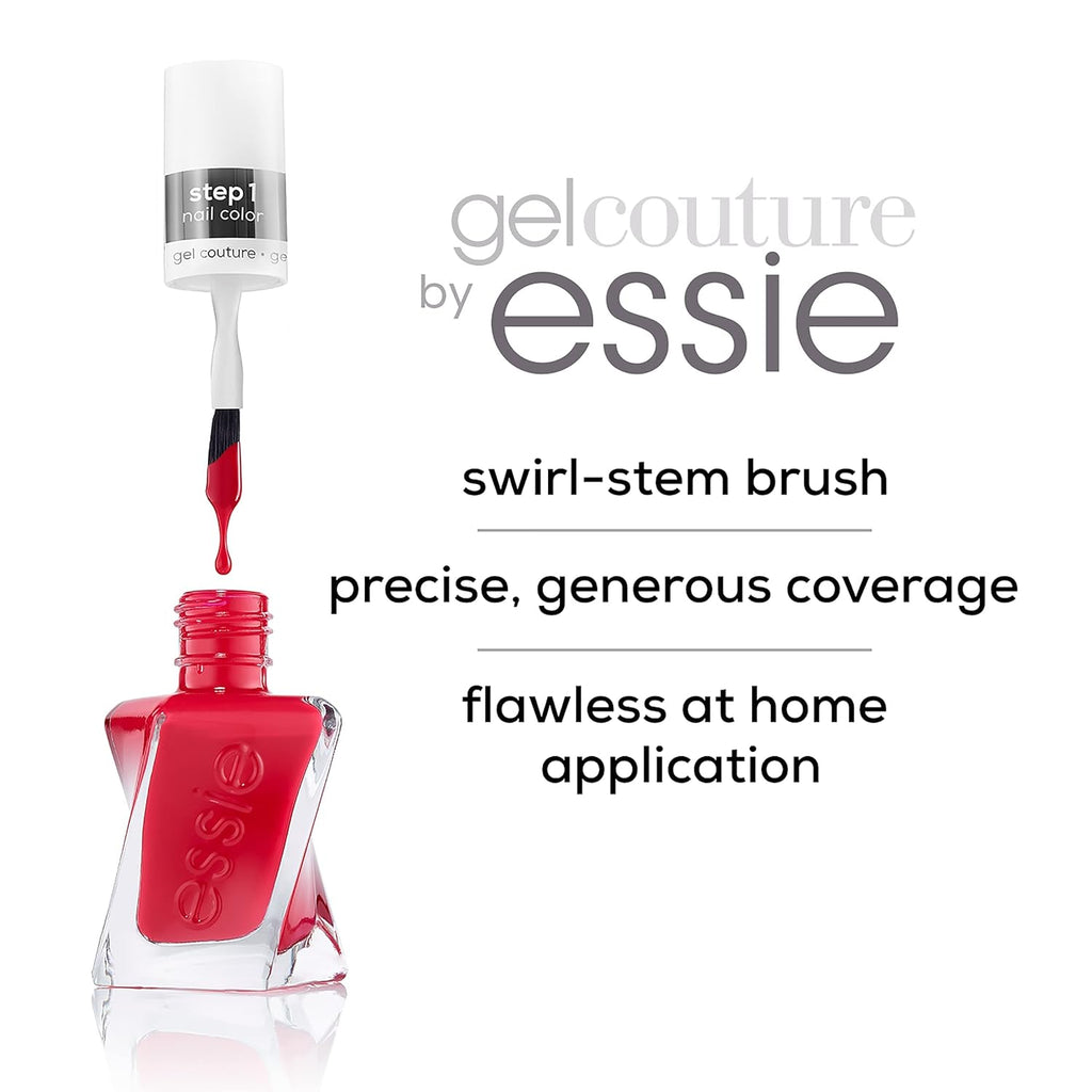 Essie Gel Couture Long-Lasting Nail Polish, 8-Free Vegan, 0.46 fl oz