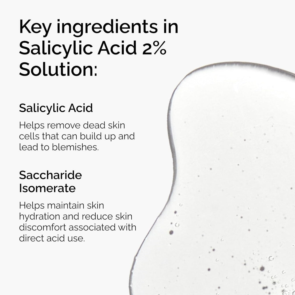 The Ordinary Salicylic Acid 2% Solution – Acne-Fighting Serum for Blemish-Prone Skin
