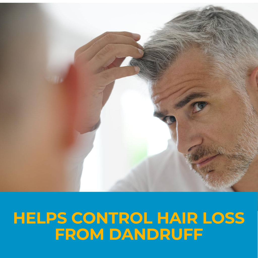 Nizoral Anti-Dandruff Shampoo – 1% Ketoconazole, 10x More Effective Scalp Fungus Control (7 fl oz)