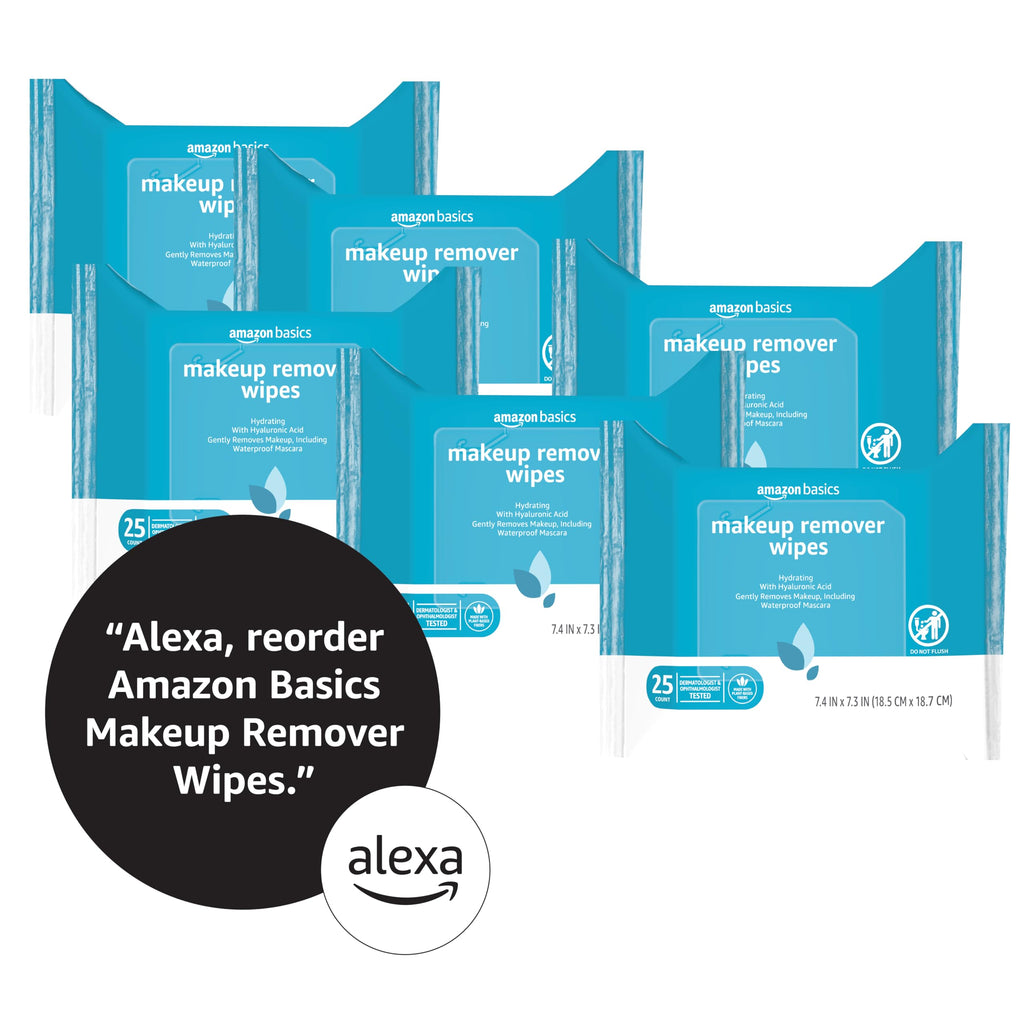 Makeup Remover Wipes – Gentle, Alcohol-Free & pH-Balanced | Removes Waterproof Mascara (25 Count)