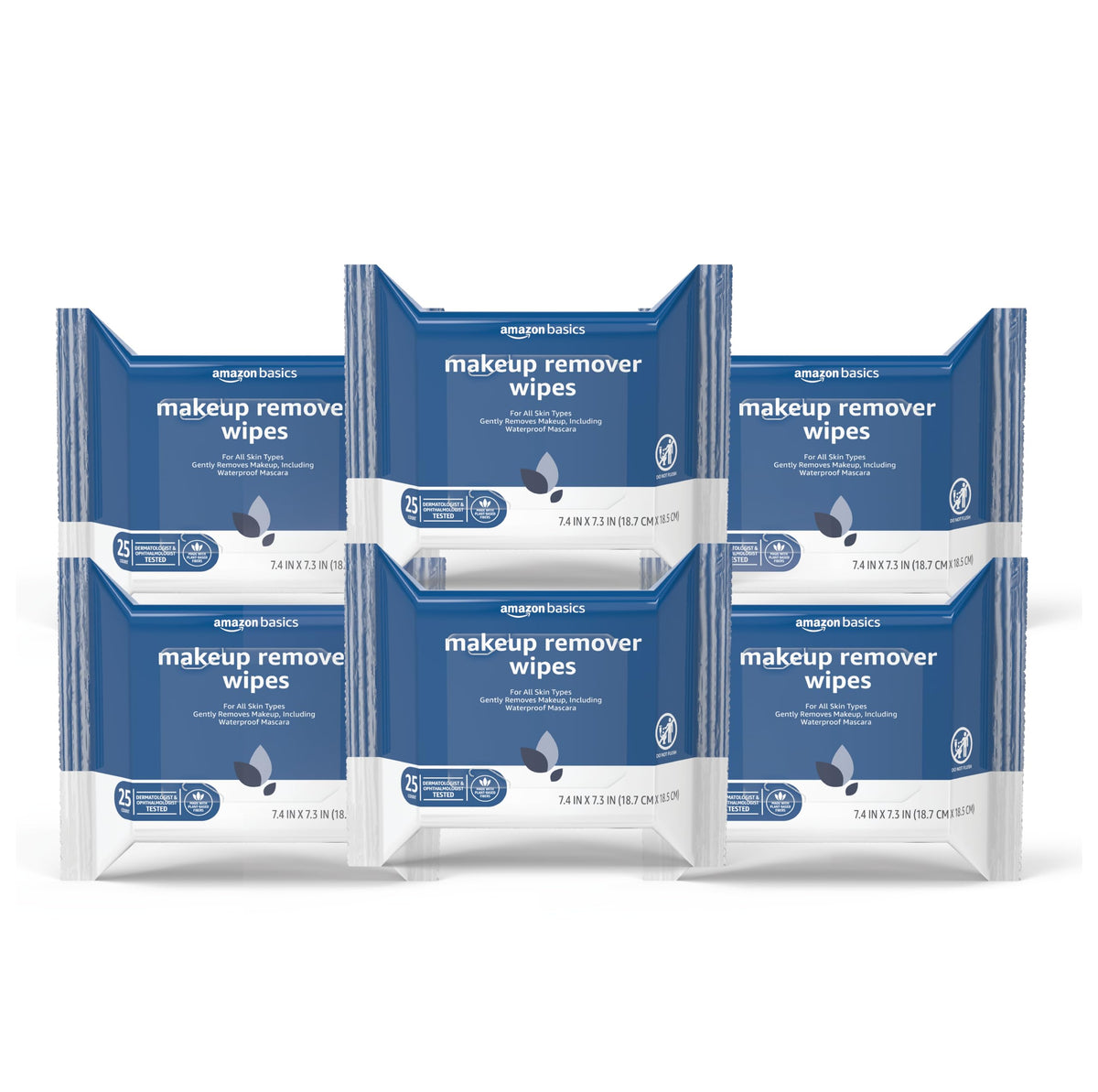 Makeup Remover Wipes – Gentle, Alcohol-Free & pH-Balanced | Removes Waterproof Mascara (25 Count)