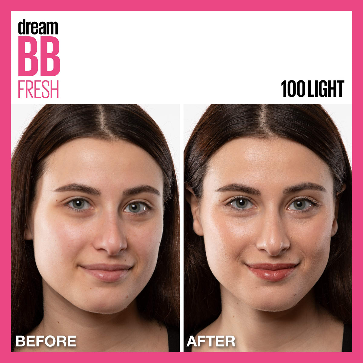 Maybelline Dream Fresh Skin Hydrating BB cream, 8-in-1 Skin Perfecting Beauty Balm with Broad Spectrum SPF 30, Sheer Tint Coverage, Oil-Free, Light/Medium, 1 Fl Oz