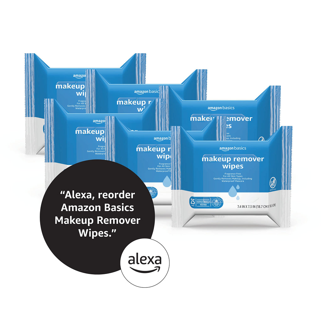 Makeup Remover Wipes – Gentle, Alcohol-Free & pH-Balanced | Removes Waterproof Mascara (25 Count)