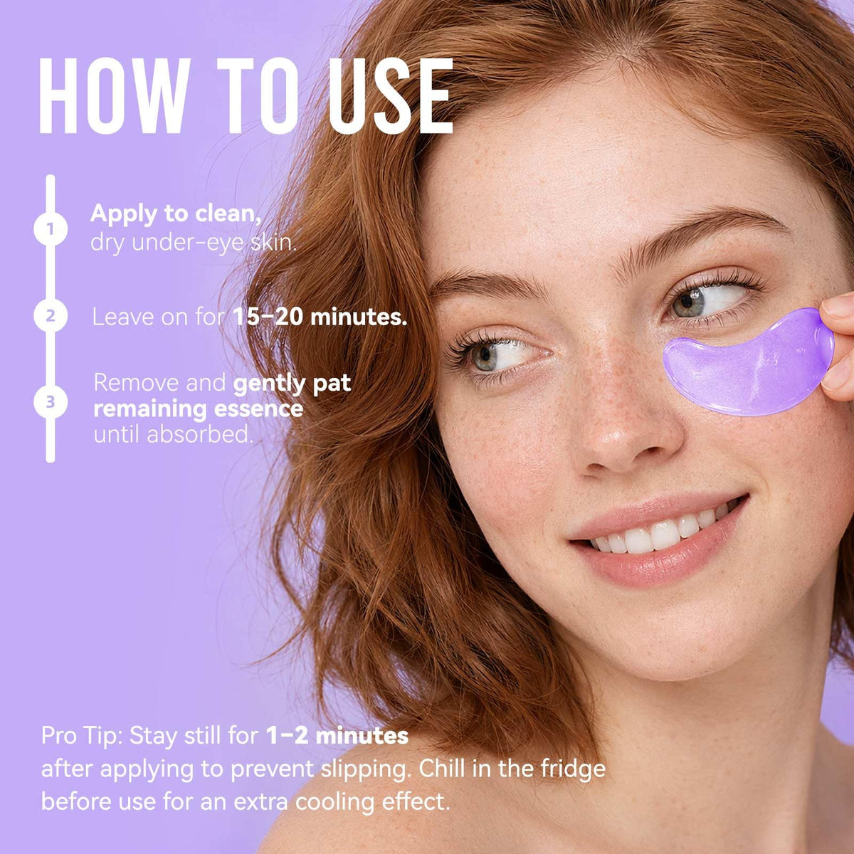 AILEORY Under Eye Patches – Tri-Color Glitter Gel Pads | Dark Circles, Puffiness & Wrinkles
