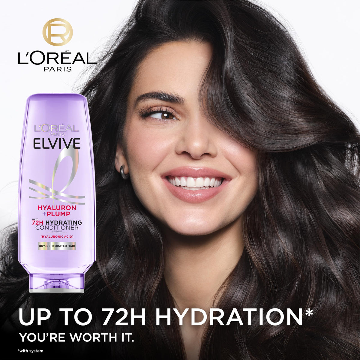 L'Oreal Paris Elvive Hyaluron Plump Hydrating Conditioner 12.6 fl oz
