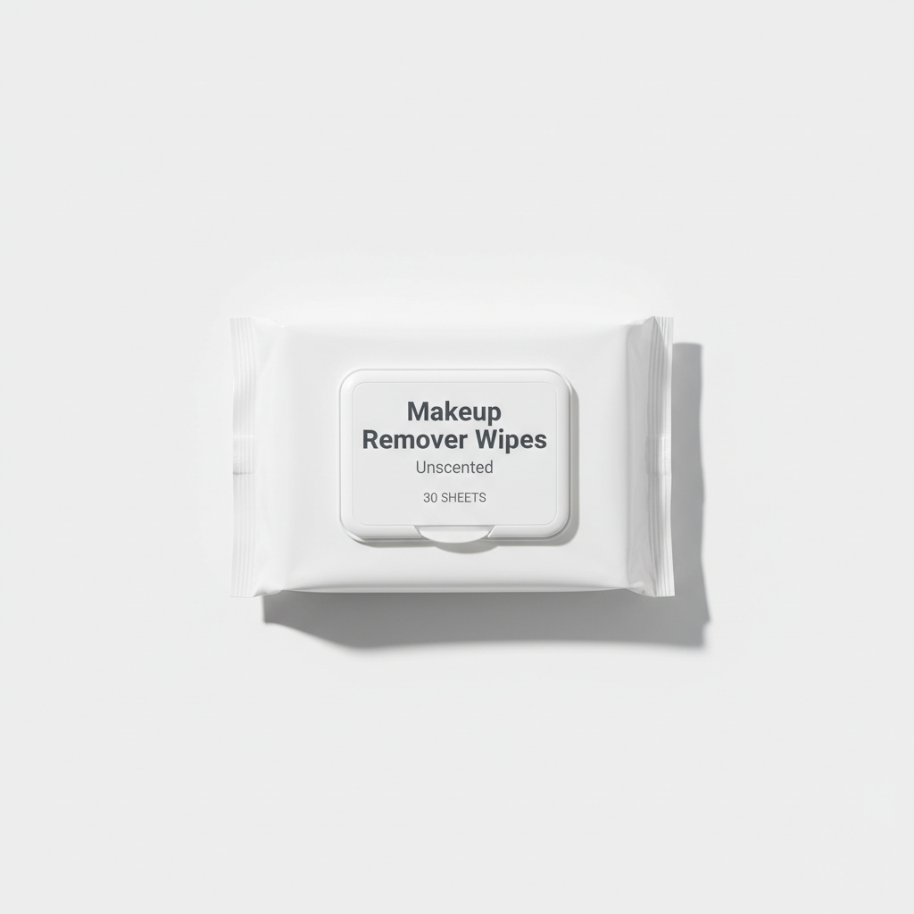 Makeup Remover Wipes, Unscented formula, pack of towelettes