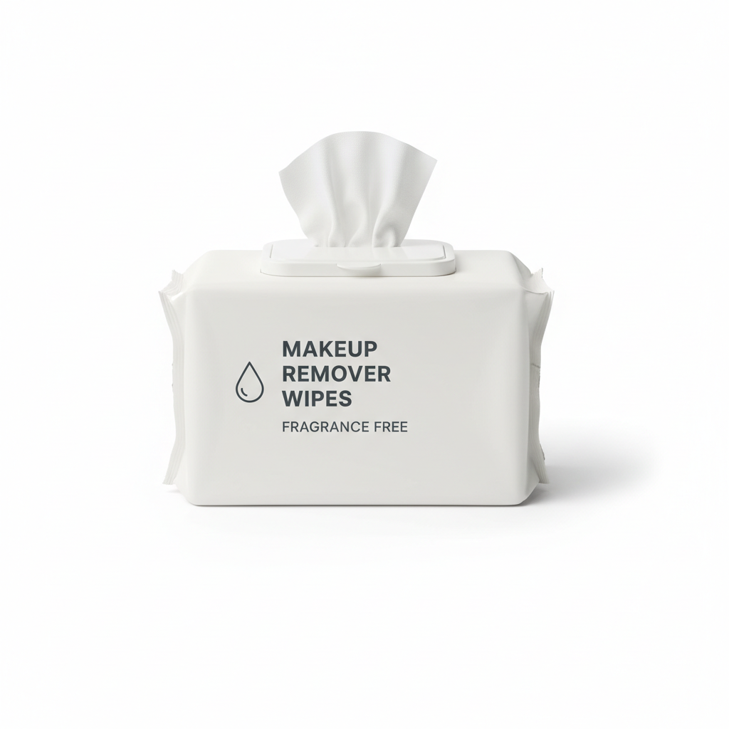 Makeup Remover Wipes, Fragrance Free formula, pack of towelettes