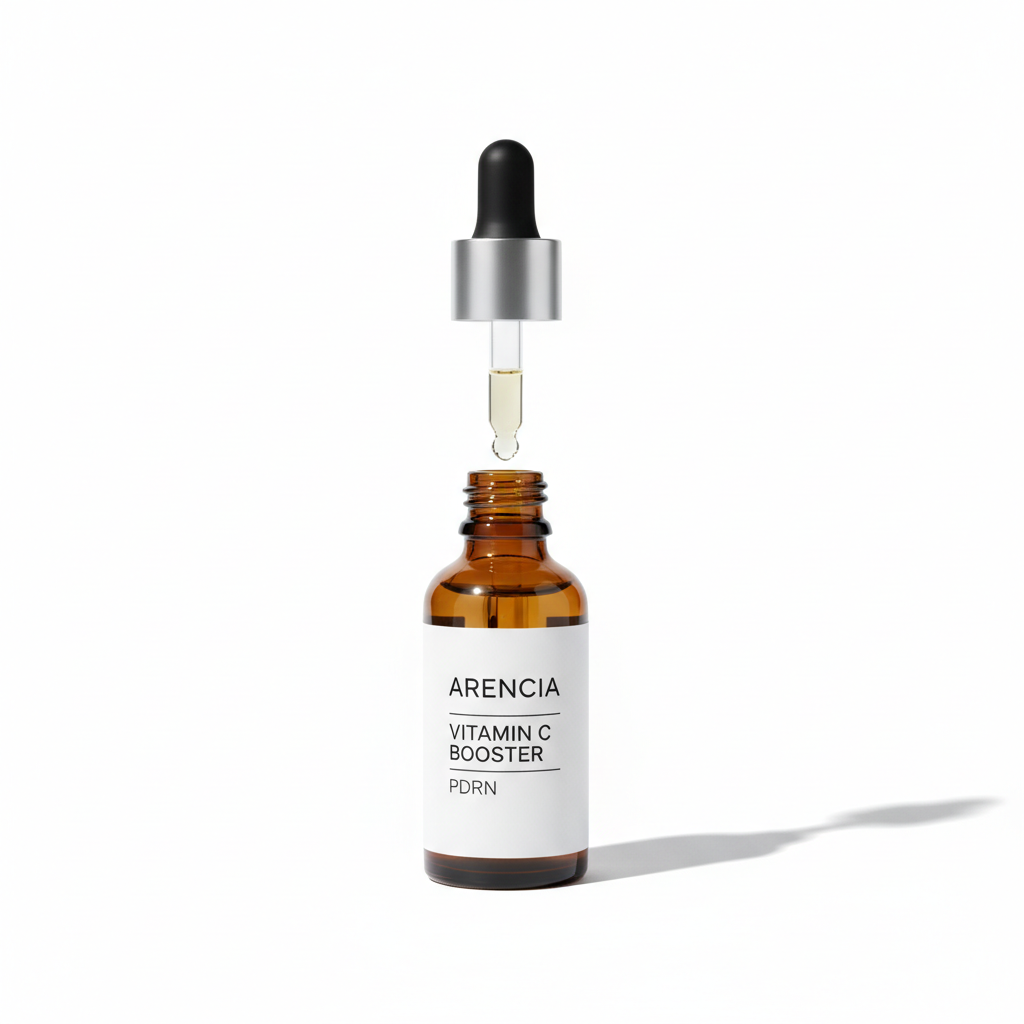 Arencia Vitamin C Booster Shot Serum, PDRN formula, 30ml bottle